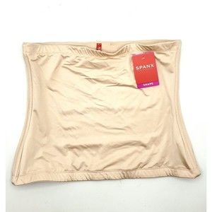 SPANX Waist Cincher Sara Blakely Womens L 16 18 Soft Nude Beige Girdle Shapewear